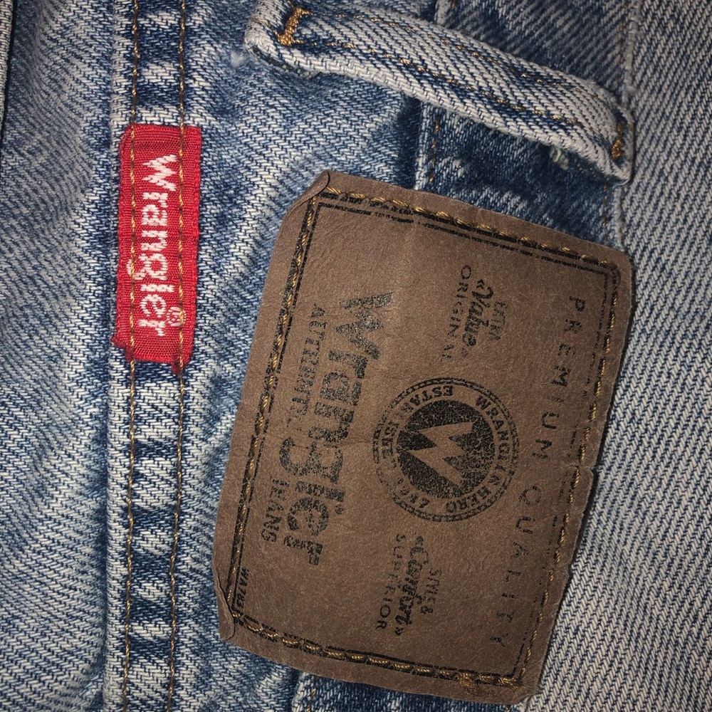 Wrangler 35x30 boot cut jeans